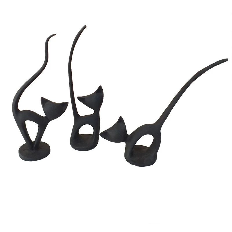 مجسمه گربه دم دراز ، 3 عددی