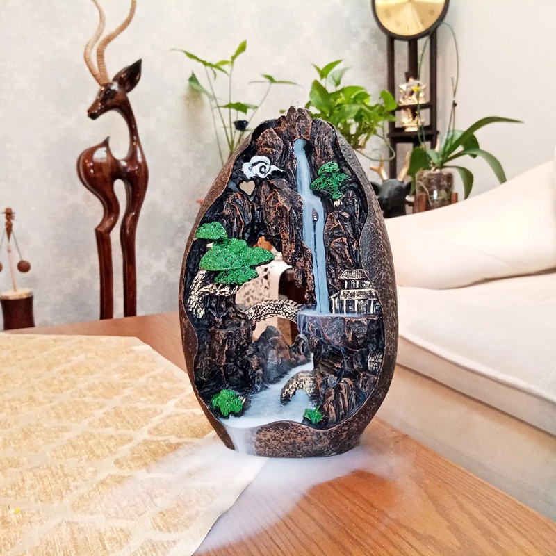 جا عودی آبشاری مدل جنگل سه بعدی