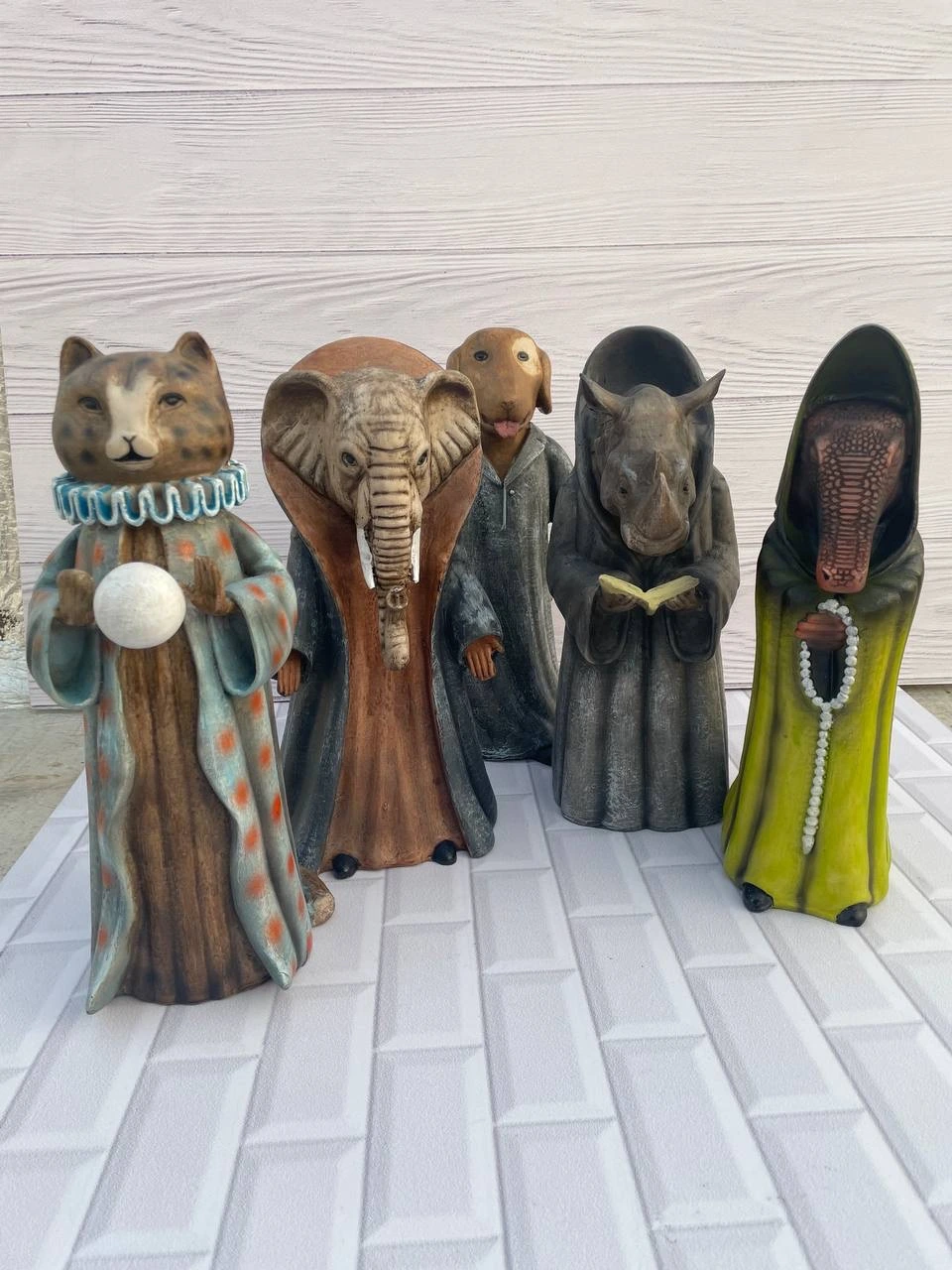 مجسمه حیوانات مدل تمساح - Thumbnail 1