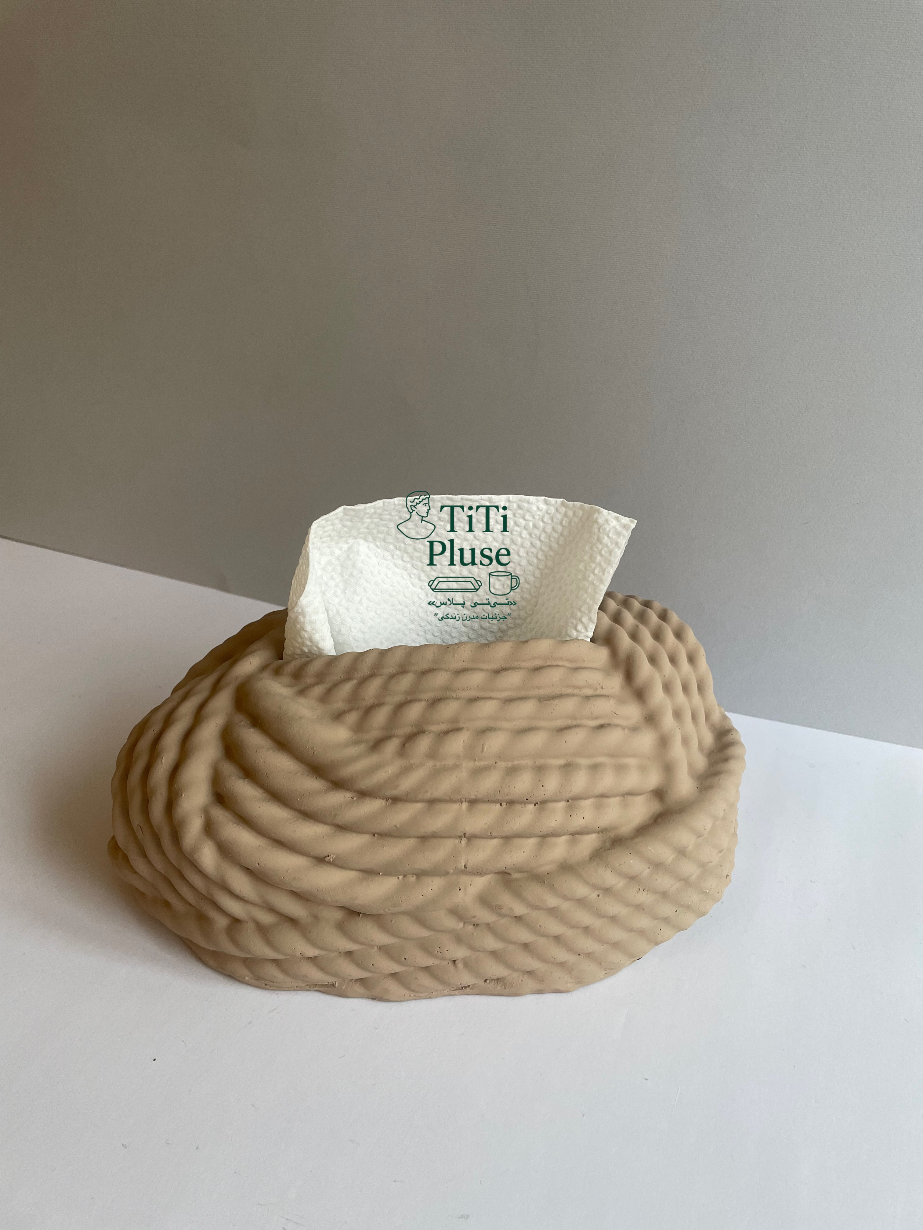 جا دستمال کاغذی مدل کنفی - Thumbnail 3