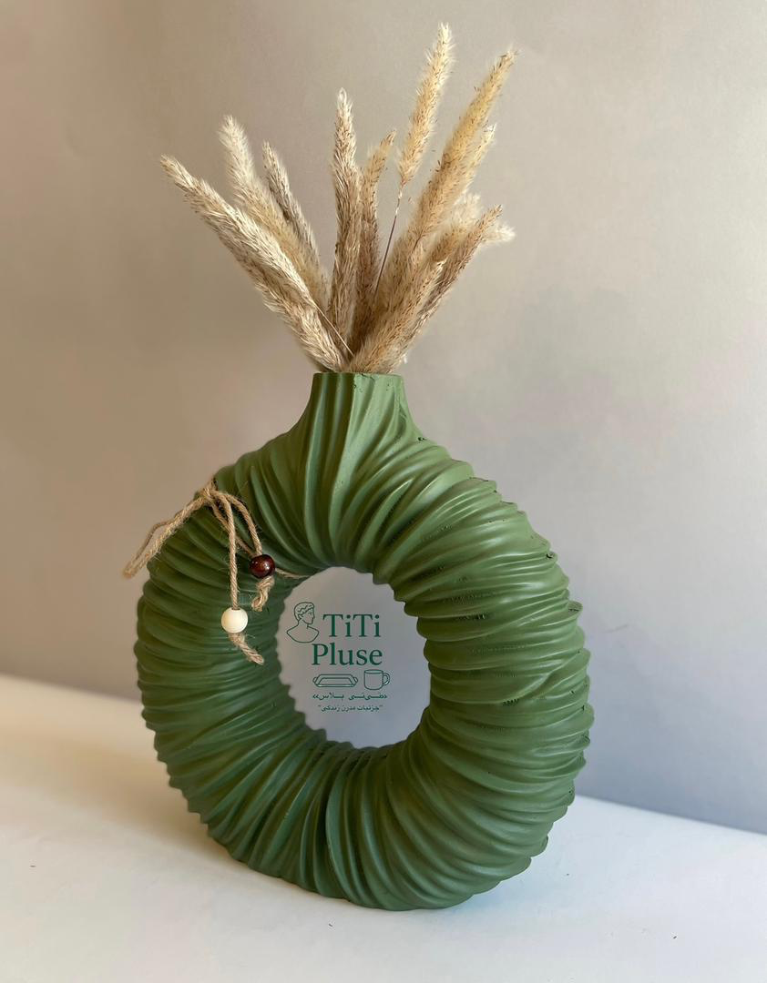 گلدان دوناتی دوعددی - Thumbnail 1