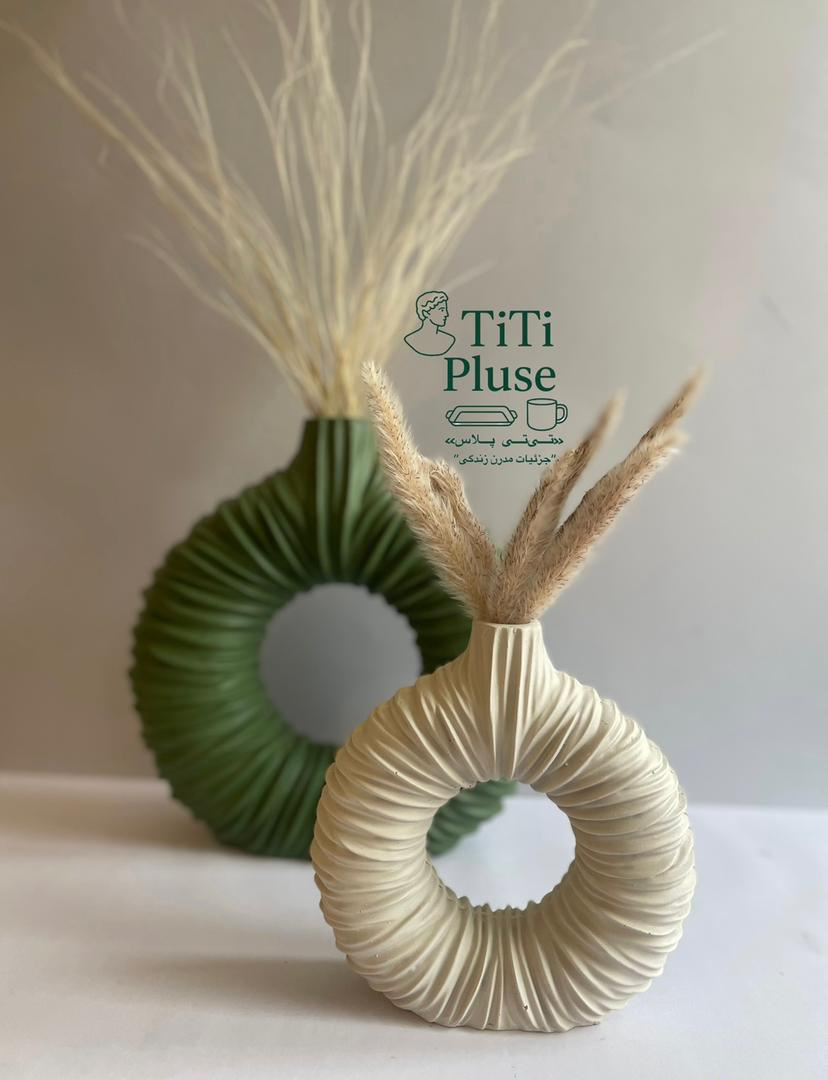 گلدان دوناتی دوعددی