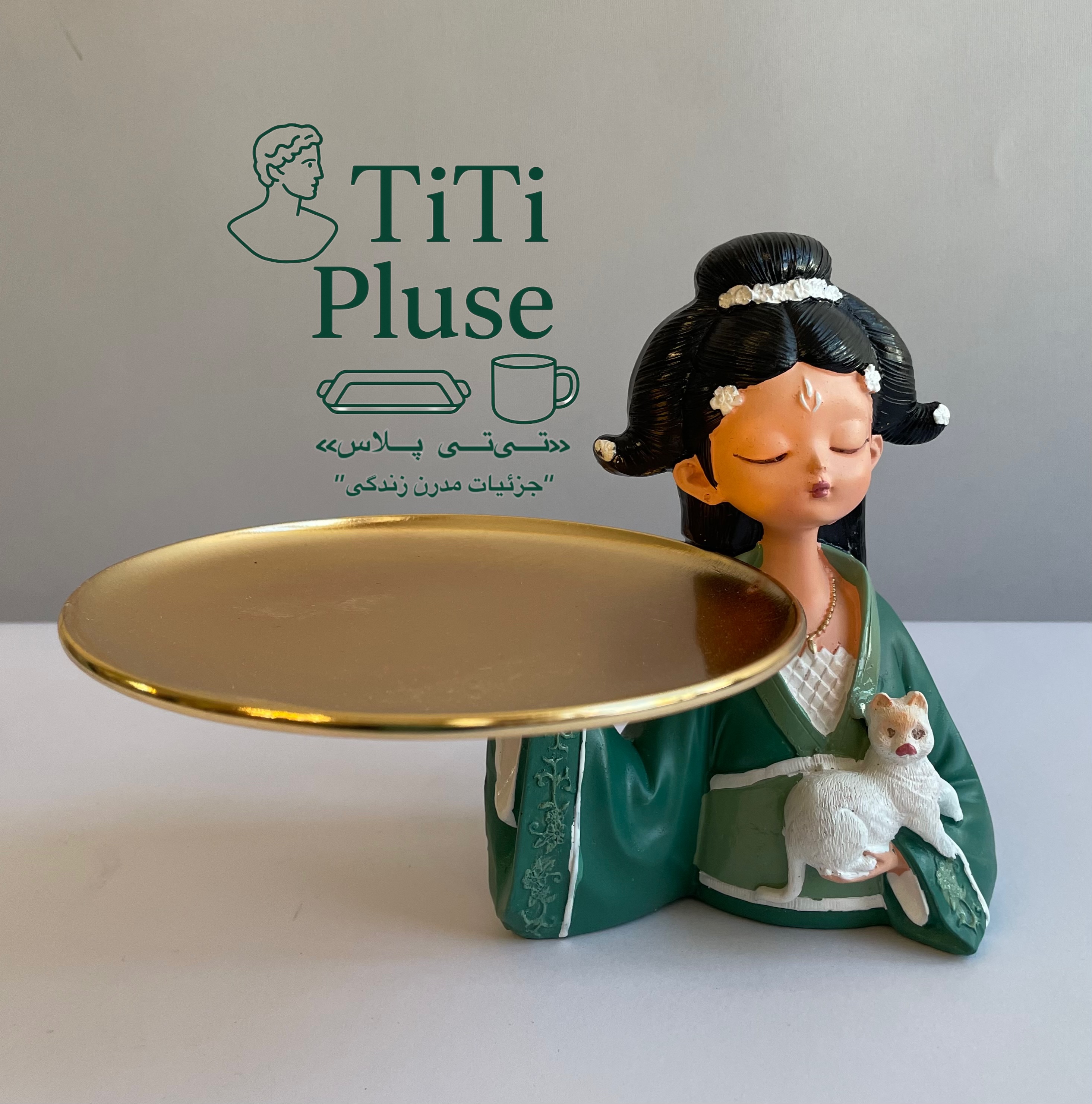 مجسمه مدل دختر چینی میزبان