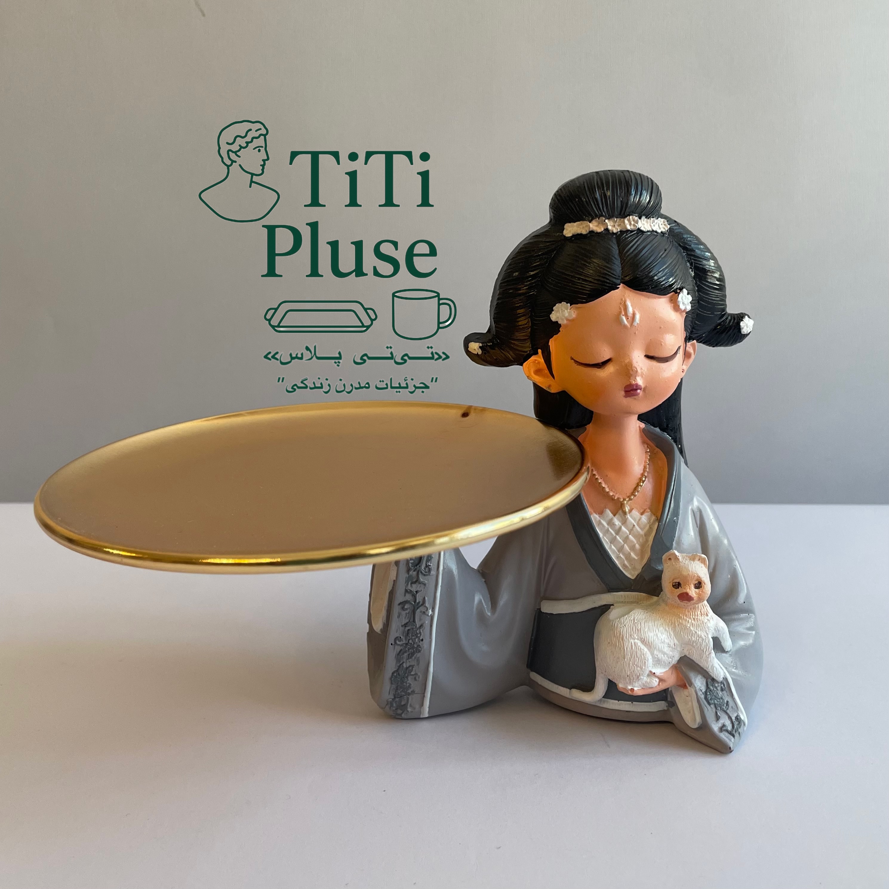 مجسمه مدل دختر چینی میزبان - Thumbnail 1