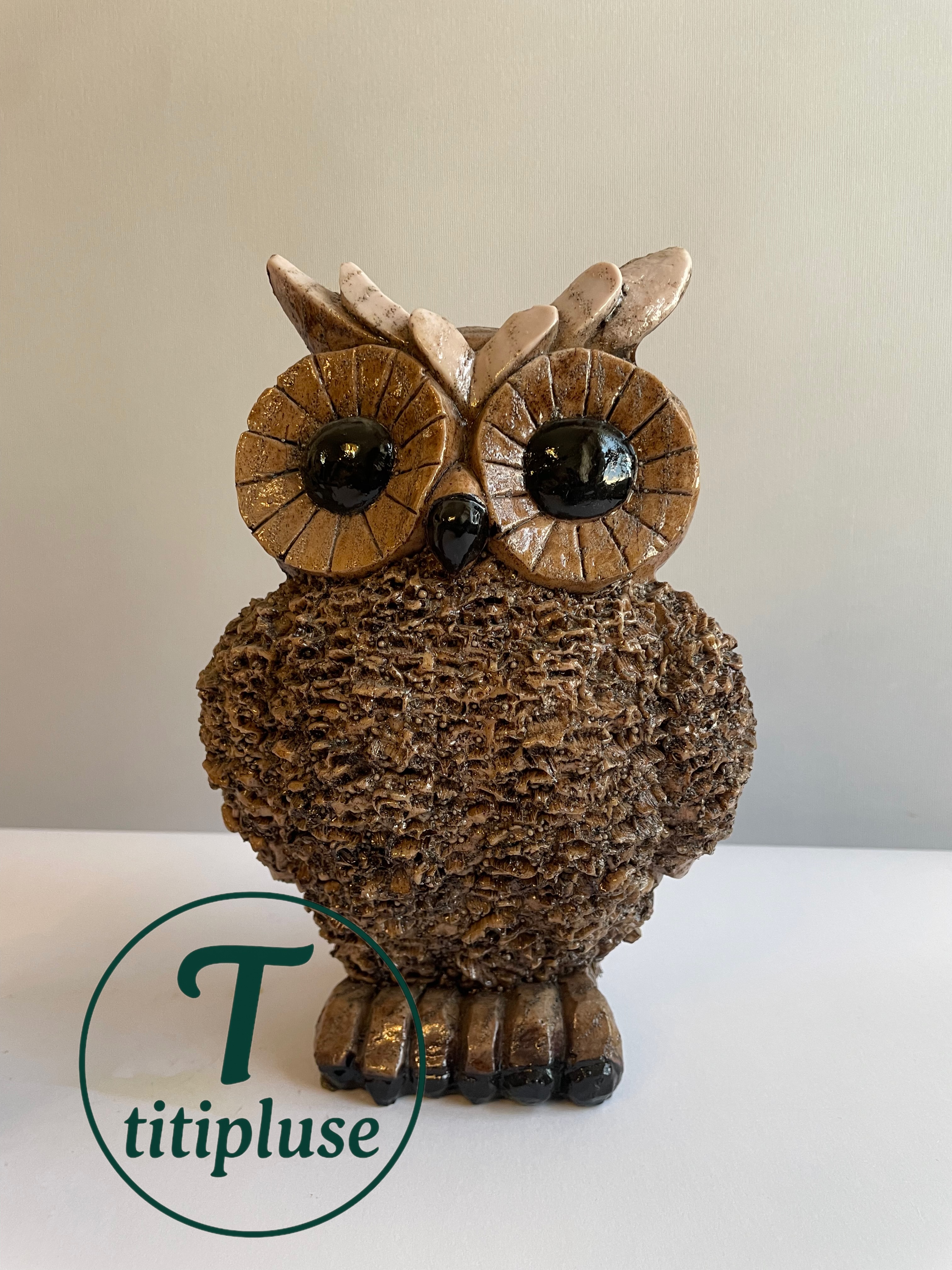 مجسمه جغد مجموعه 3 عددی - Thumbnail 1