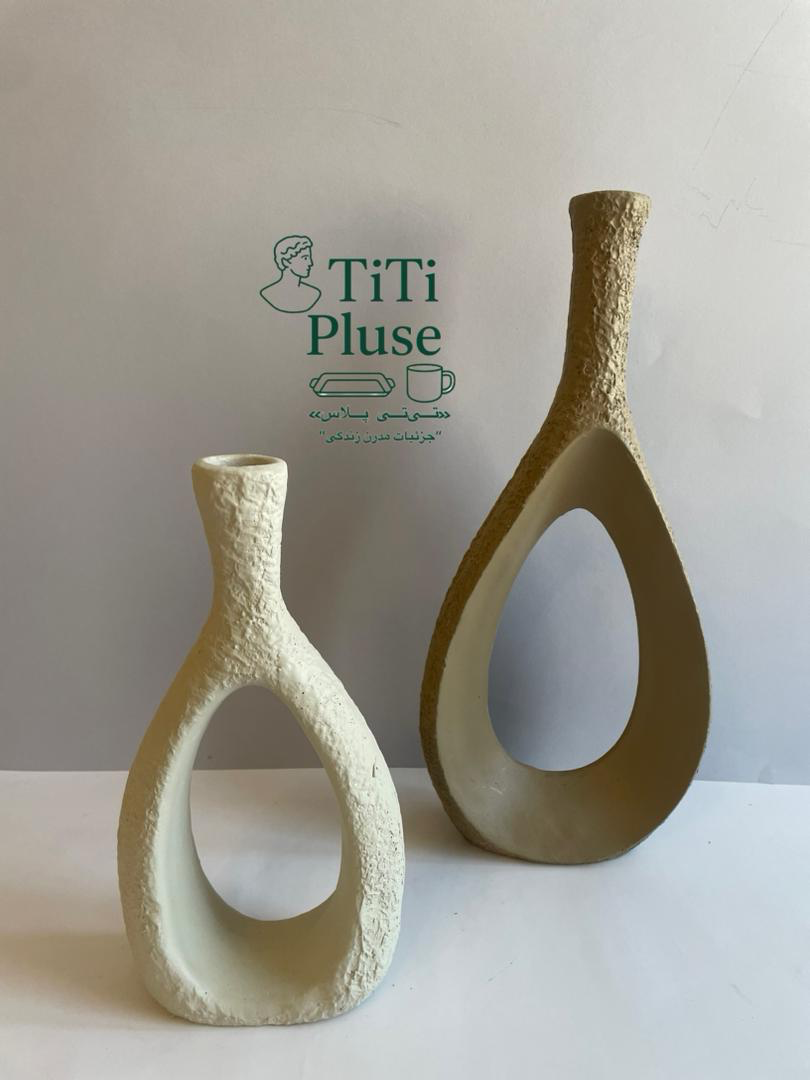 گلدان تکسچر (دو عددی) کد ۱ - Thumbnail 1