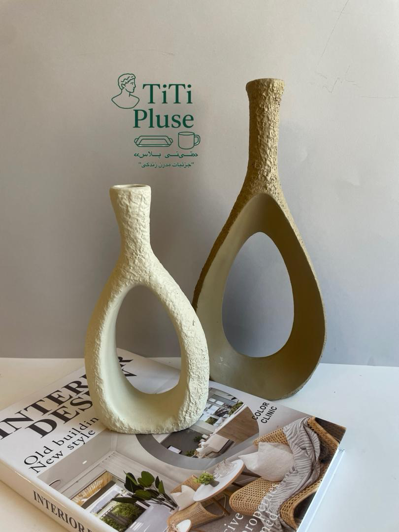 گلدان تکسچر (دو عددی) کد ۱