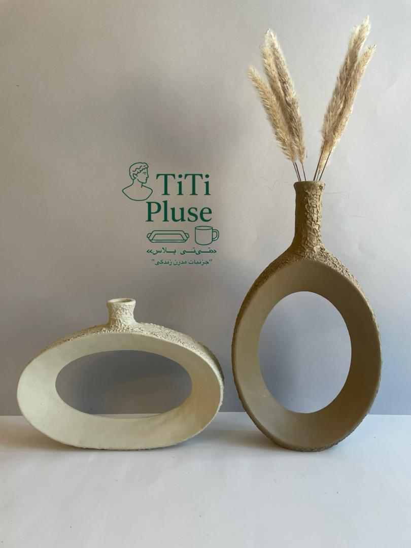 گلدان تکسچر (دو عددی) کد ۲ - Image 1